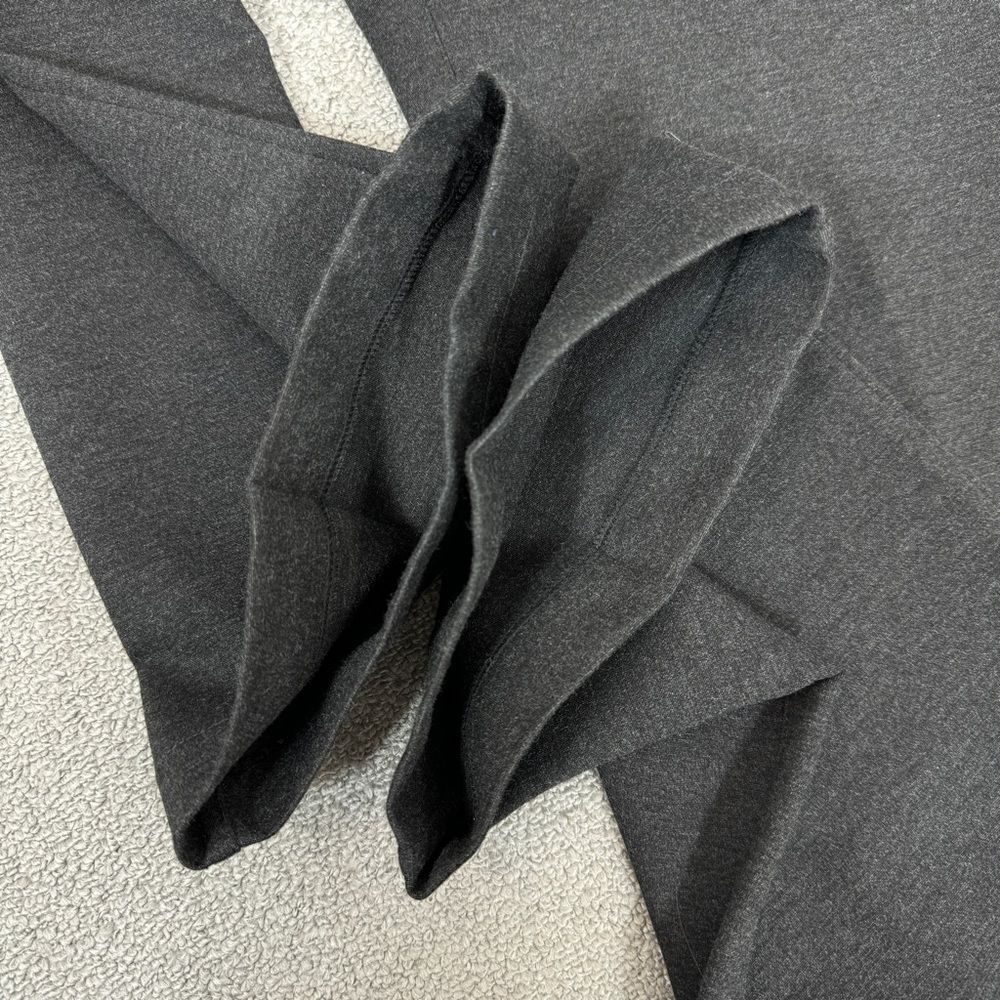 Betabrand‎ Bootcut Pants Charcoal Grey Medium Long Dress Yoga - Picture 7 of 13